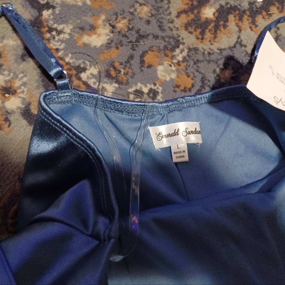 Brand new never wore mine blue dress